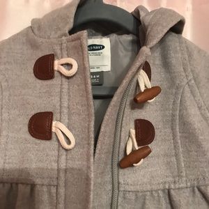 Baby Girl Hooded Coat